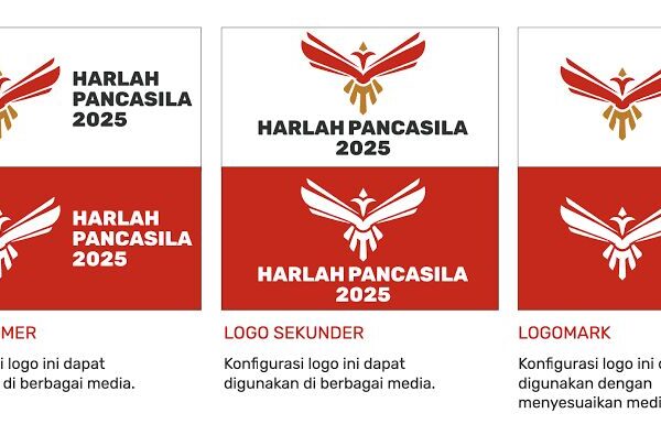 Logo Harlah Pancasila 2025 Usung Simbol 'Burung Niskala Hema', Ini Makna Filosofisnya