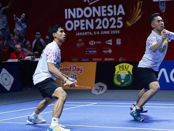 Sabar/Reza Tumbangkan Unggulan Pertama, Melaju ke Semifinal Indonesia Open 2025