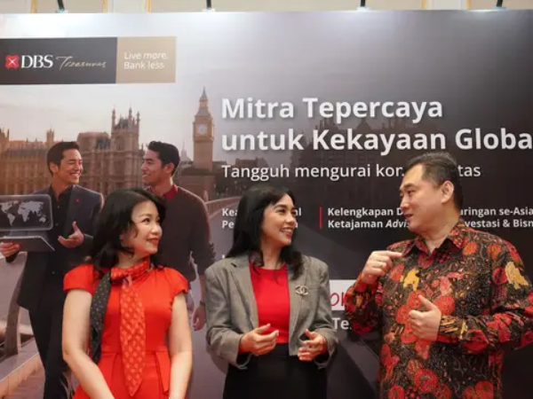 Aset Kelolaan DBS Treasures Tumbuh 39 Persen, Tanggapi Kebutuhan Wealth Management di Tengah Ketidakpastian Global