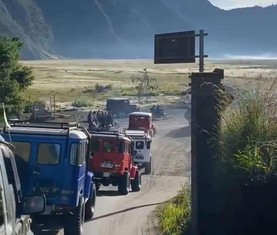 Libur Panjang, Gunung Bromo Diserbu Belasan Ribu Wisatawan