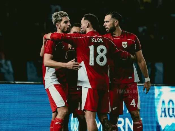 Timnas Indonesia Lumat Cina Taipei Setengah Lusinan Gol