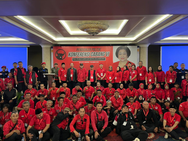 PDI Perjuangan Kota Bandung Tegaskan Prioritas Kerja Politik Berbasis Kepentingan Rakyat
