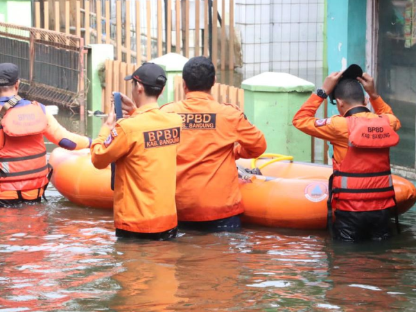 BPBD Jelaskan Kondisi dan Dampak Banjir di Bandung Raya