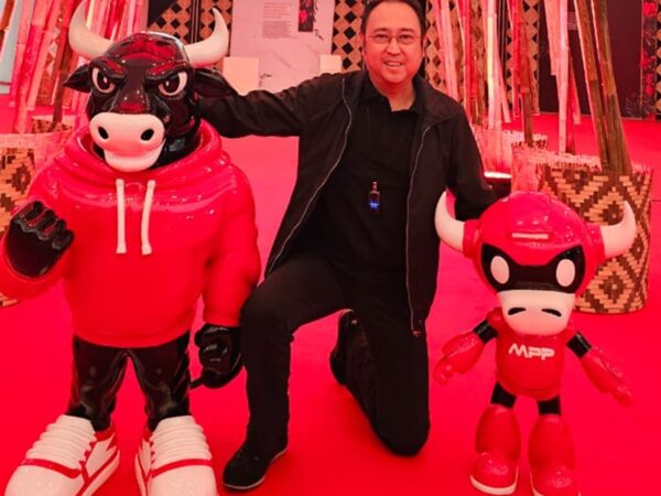 Maskot Banteng Jadi Sorotan di Rakernas dan HUT ke-53 PDI Perjuangan