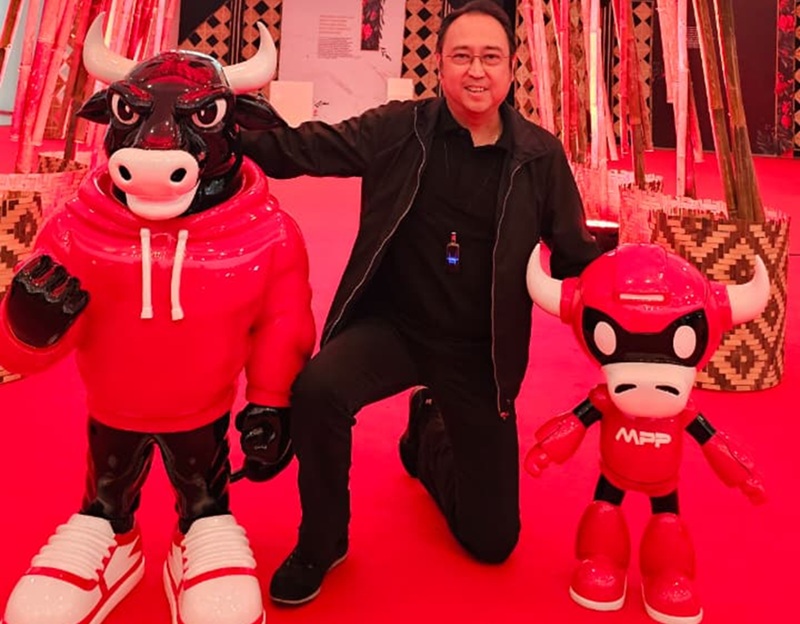 Maskot Banteng Jadi Sorotan di Rakernas dan HUT ke-53 PDI Perjuangan